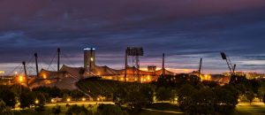 Dieses Olympia Dach ist weltweit bekann